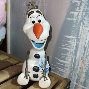 DISNEY FROZEN OLAF ROTO MOLD COIN BANK